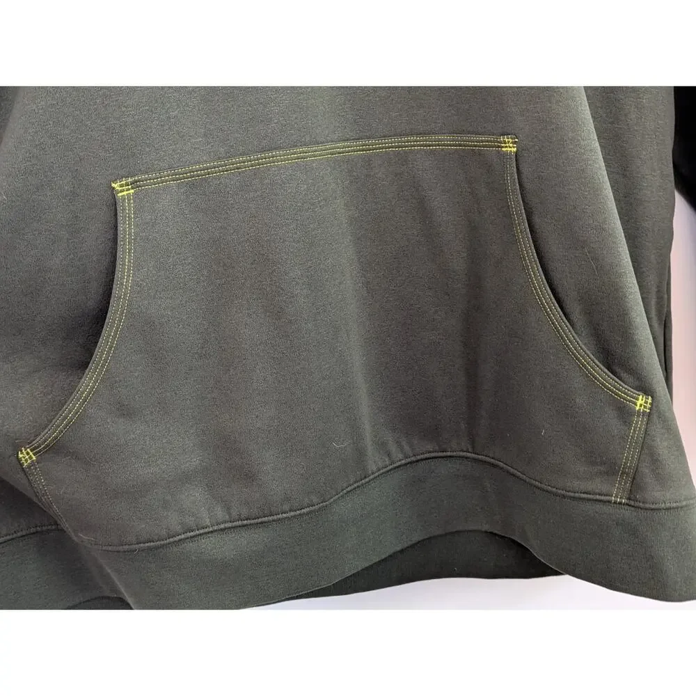 The North Face Men's XL Olive Green Sweatshirt Hoodie Pocket Skater Surfer